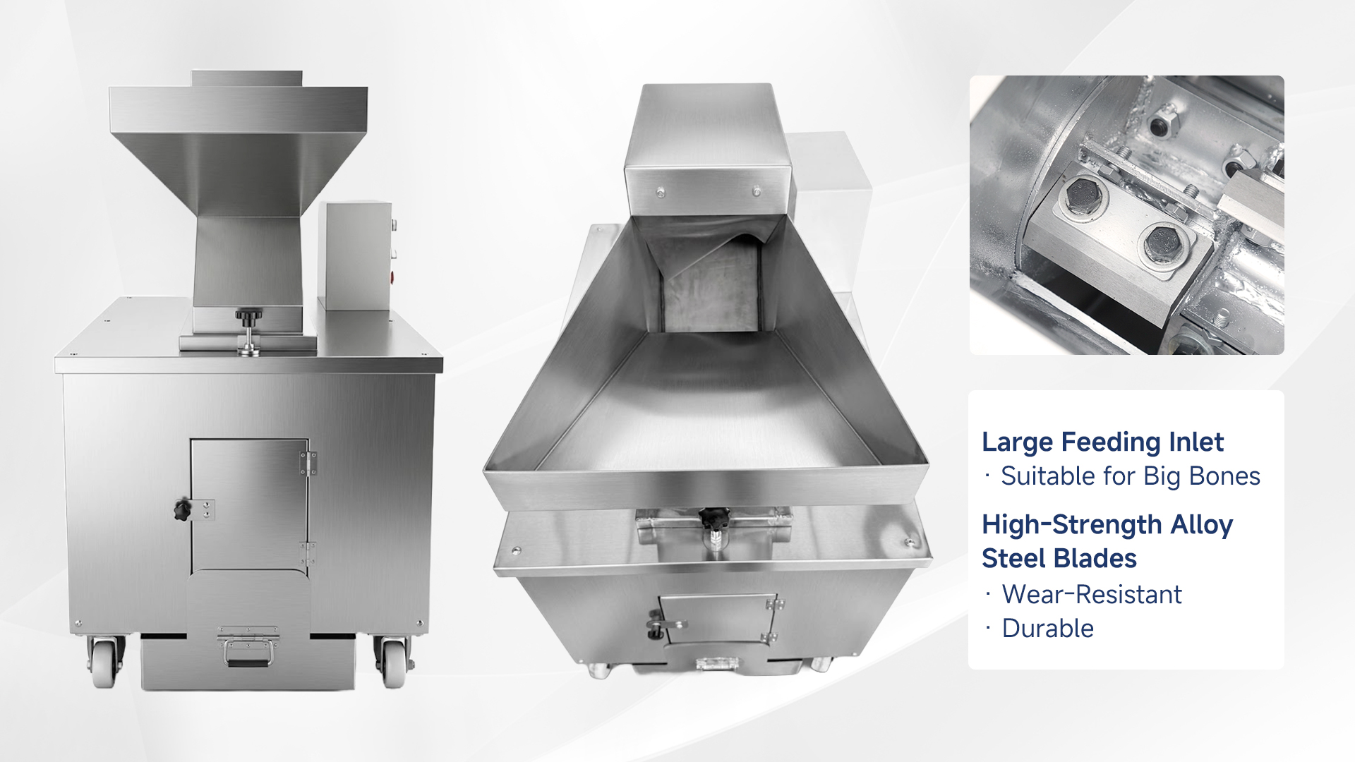 Industrial Bone Crusher Machine for Animal Bones