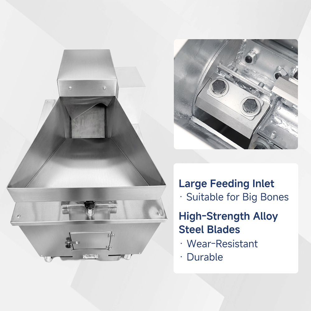 Industrial Bone Crusher Machine for Animal Bones