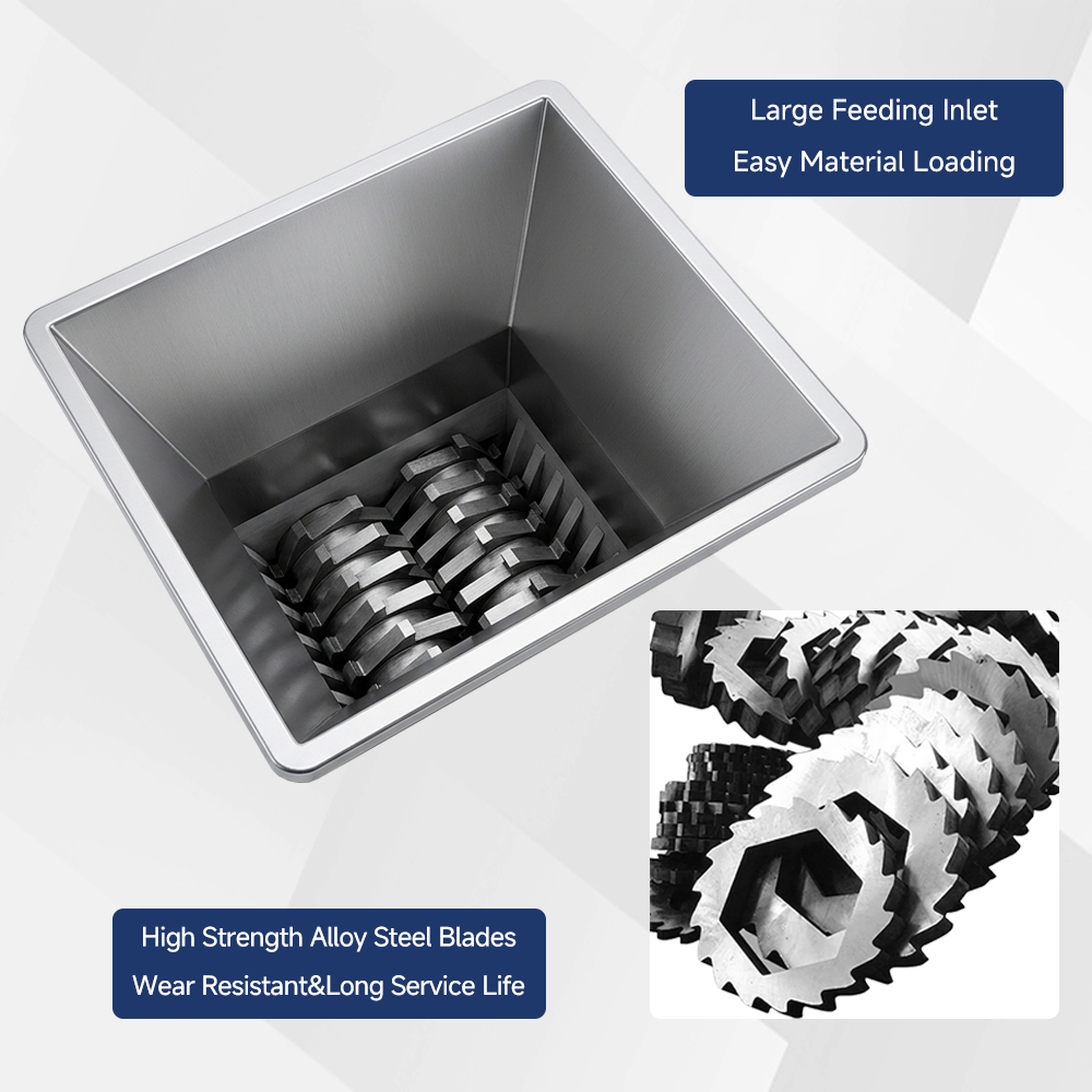 Dual Shaft Bone Crusher Machine | Industrial Bone and Meat Shredder