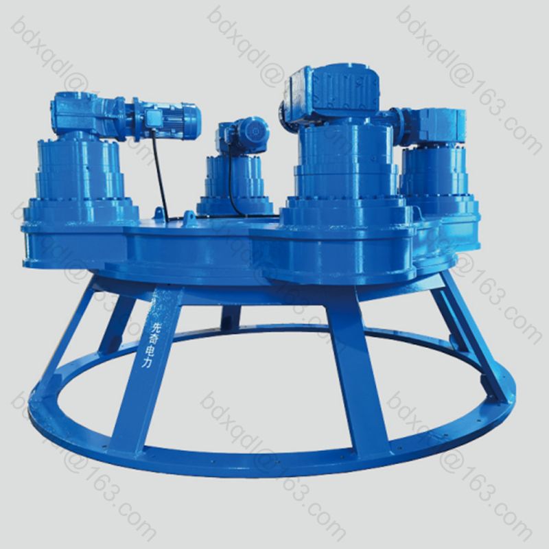 Engrenage de rotation de turbine hydroélectrique