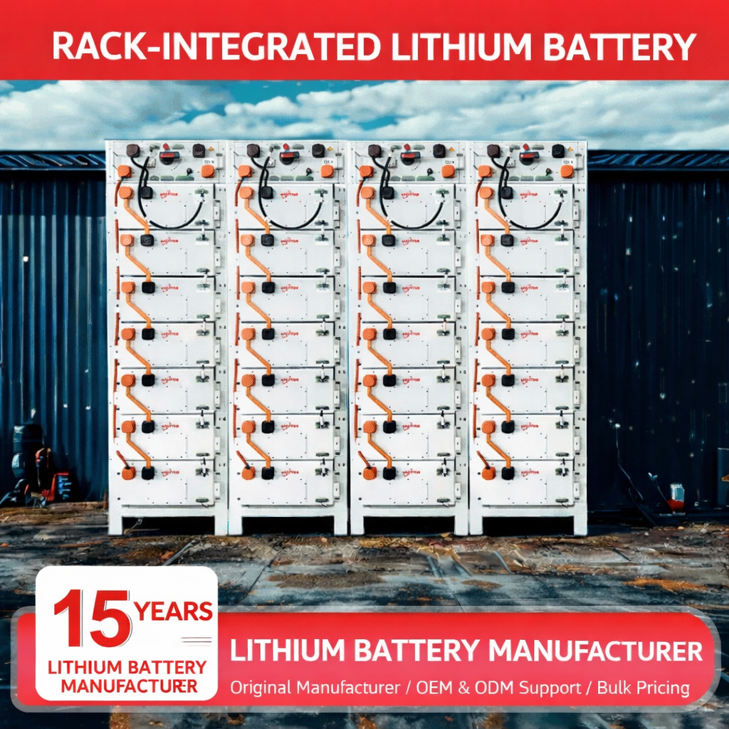 Energy Storage Rack Racks 60-100kWh Rack-Mounted LiFePO4 Energy Storage System