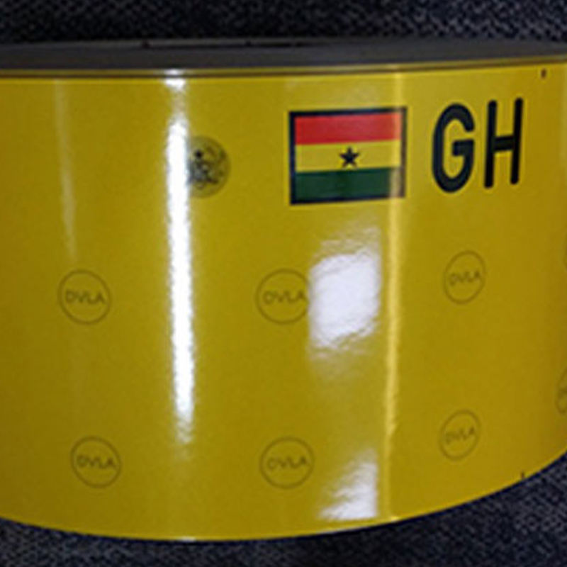 License Plate Reflective Film High Visibility Car Plate Reflective Sheeting Roll