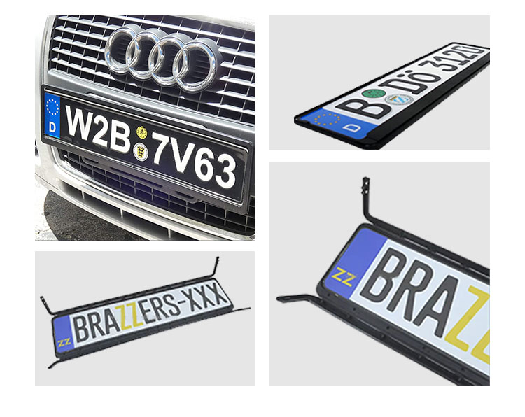 Custom License Plate Frame for Cars and Motorcycles Custom License Plate Frame for Cars and Motorcycles