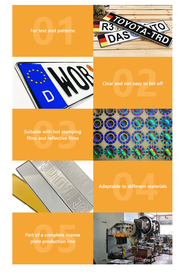 Automatic License Plate Stamping Machine for Plate Production Automatic License Plate Stamping Machine for Plate Production