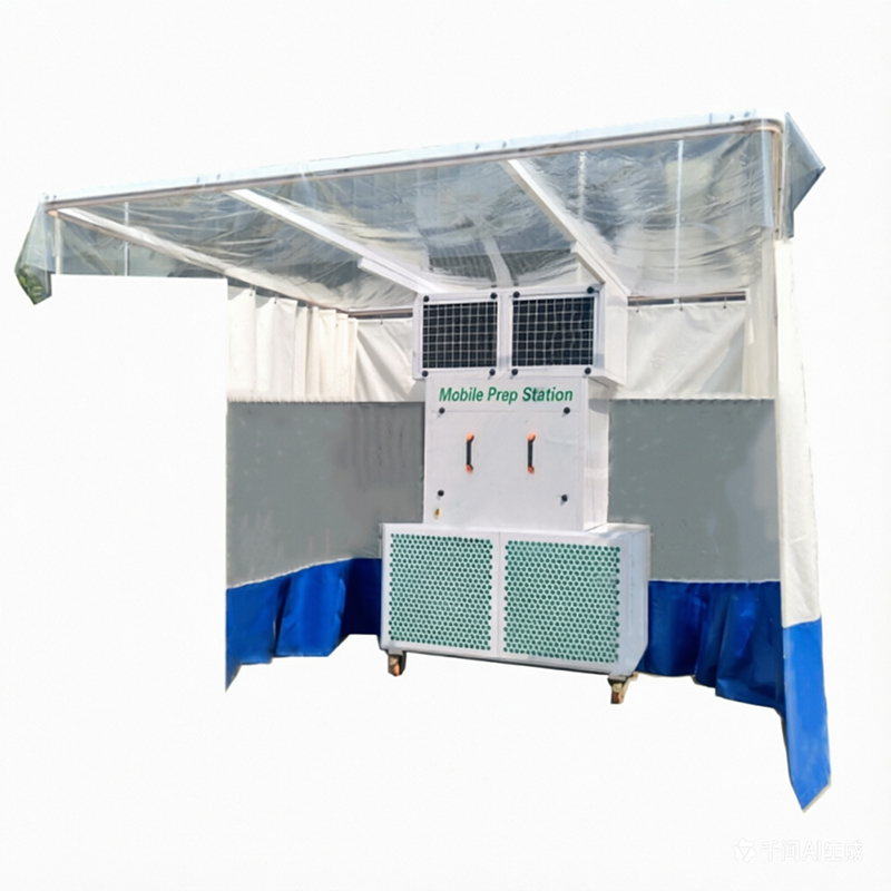 移動式集塵機/プレップステーションブース