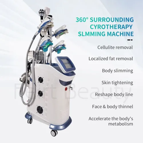 Cryotherapy Cyro Slimming Machine Cryolipolysis Fat Freeze 360 5Handles Criolipolisis
