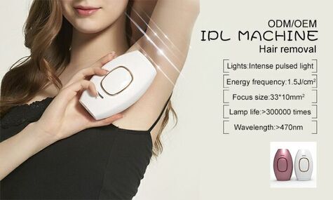 Home Use Depilador Hair Removal Machine