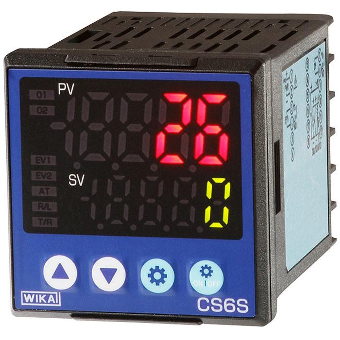 Controladores de temperatura universais para montagem em painel WIKA CS6S CS6H CS6L