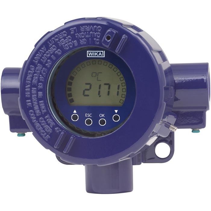 Transmissores de temperatura de campo WIKA TIF50 / TIF52 HART®