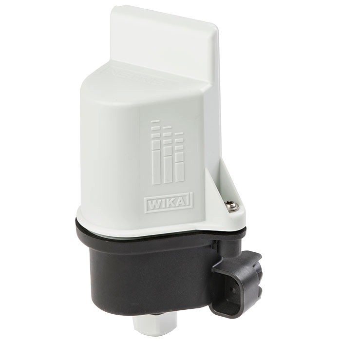 Unidade de rádio WIKA NETRIS®2 LoRaWAN® com entrada de 4 a 20 mA para áreas perigosas