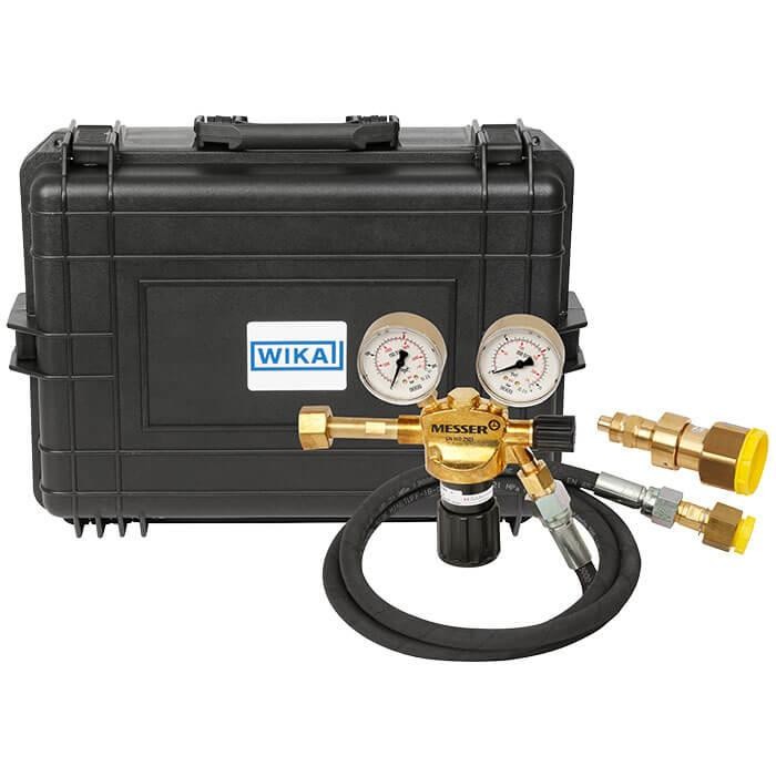WIKA GFK-10 SF₆ ガス用充填セット - エミッションフリーの充填および補充