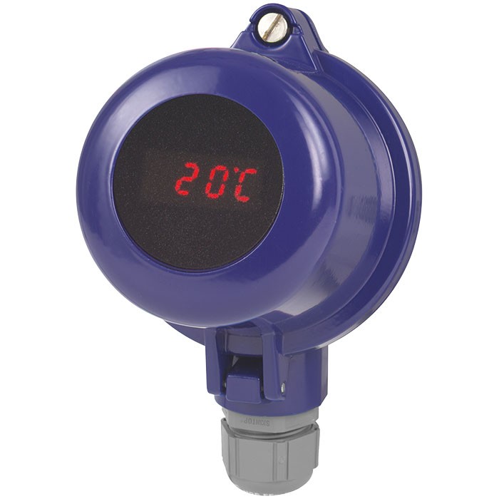 WIKA DIH10 / DIH10-Ex – Cabeça de conexão com módulo de display digital integrado (versões padrão e intrinsecamente seguras)
