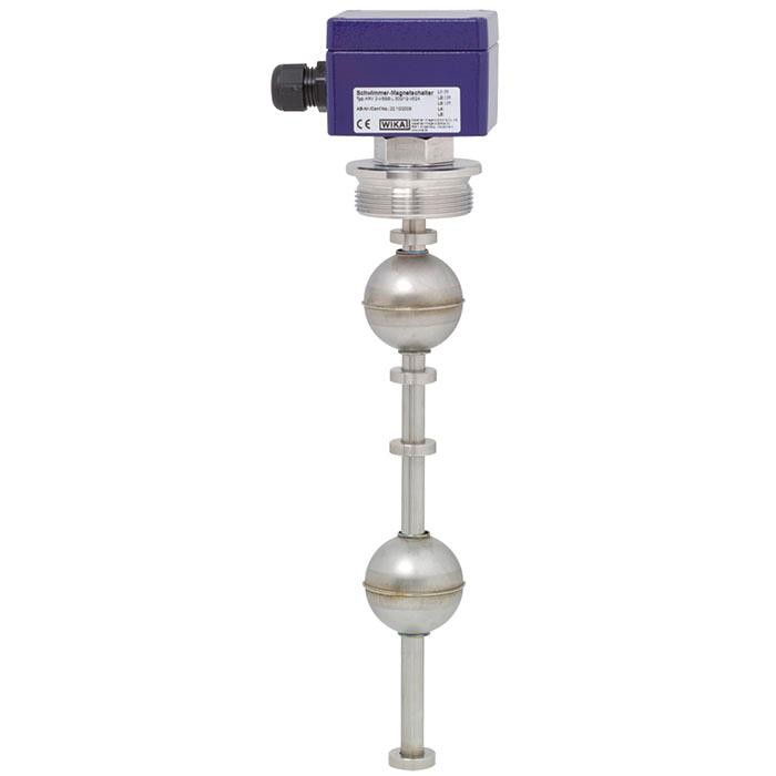 WIKA FLS – Chave Bóia para Indústria de Processos, Instalação Vertical
