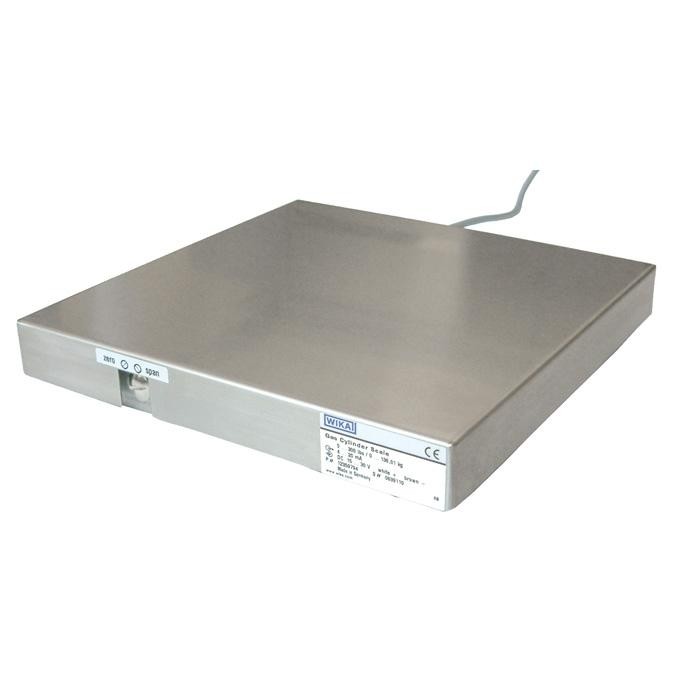WIKA GCS-1 – Balança para cilindro de gás, 27,22 kg a 136,08 kg