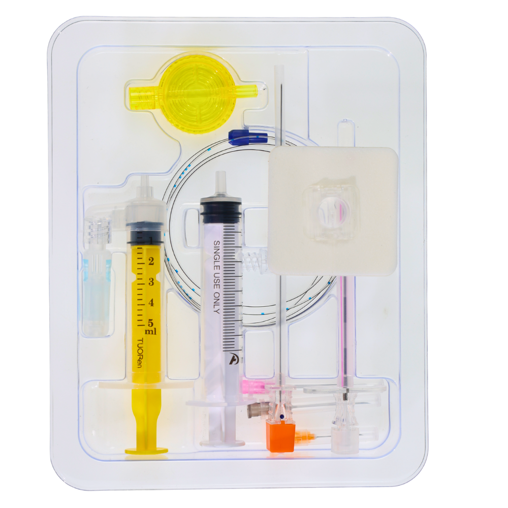 Tuoren Epidural Kit (Anesthesia kit AS-E without dressing) 18G/16G - Medical Grade