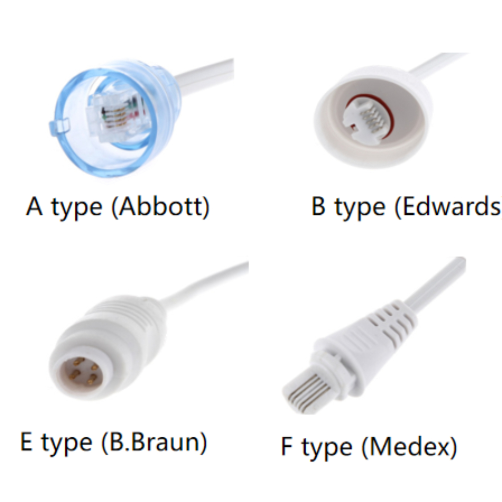 Tuoren Disposable Pressure Transducer Single-Mindray and Abbot - Medical Grade