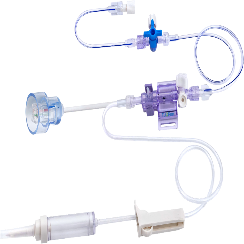 Tuoren Disposable Pressure Transducer Single-Mindray and Abbot - Medical Grade
