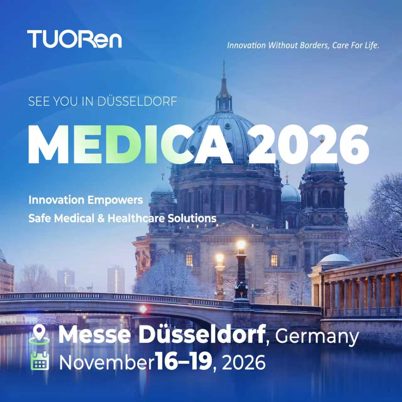 Meet Tuoren Medical at MEDICA 2026 in Düsseldorf!