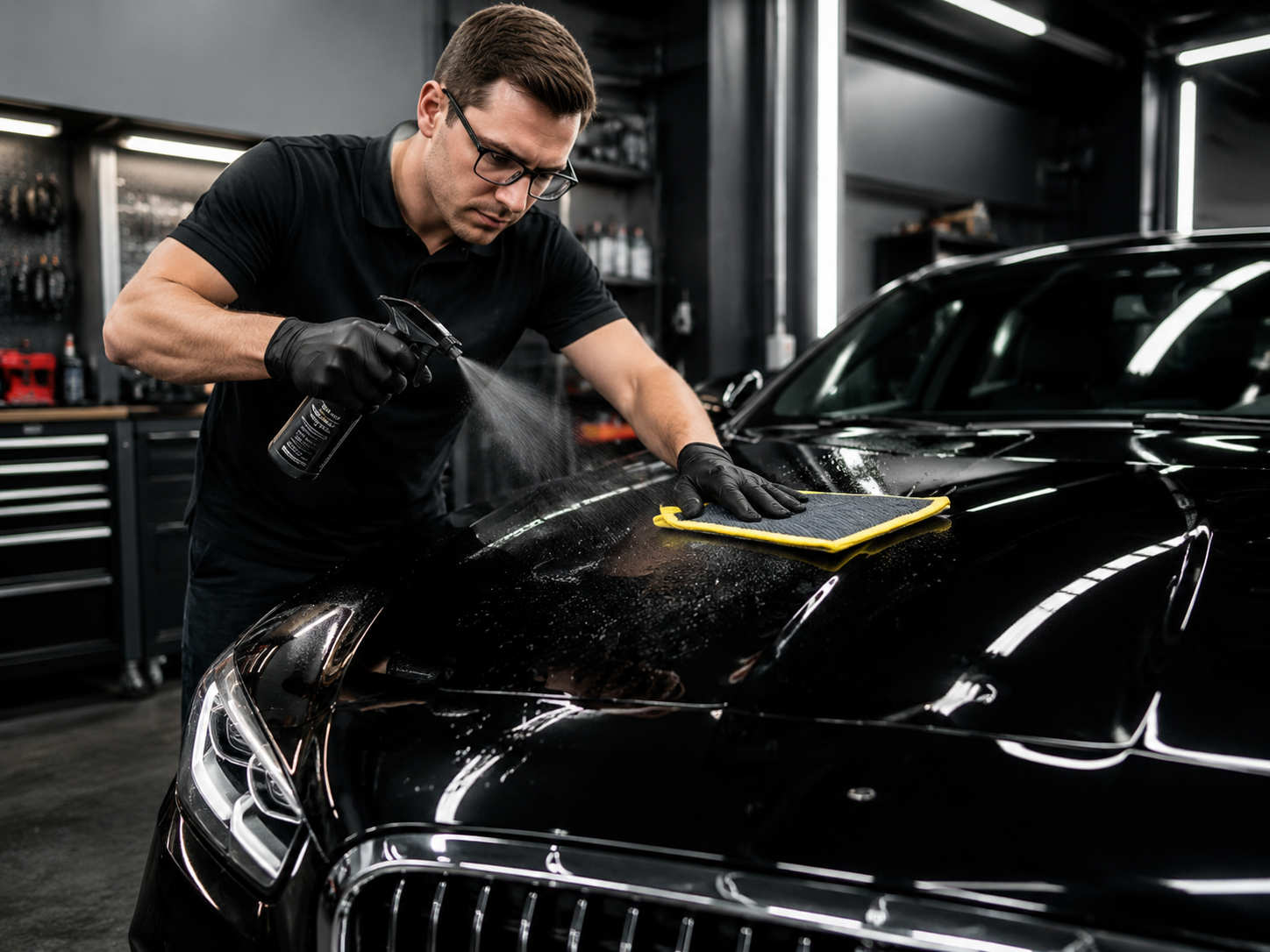 How to Remove Paint Contaminants with a Clay Towel and Clay Mitt