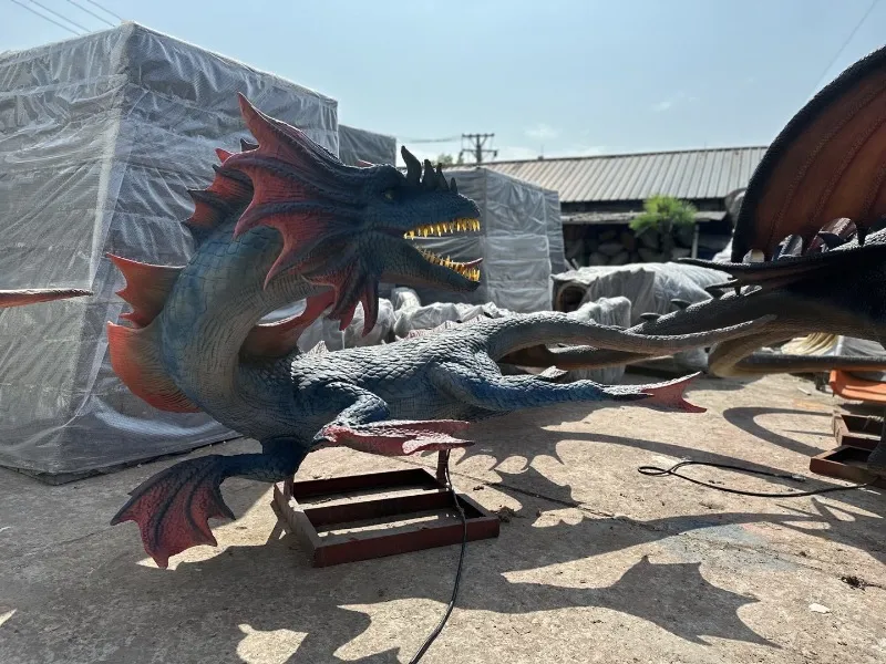 Dragón animatrónico