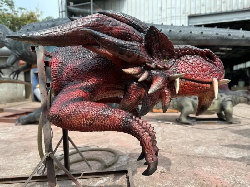 Dragón animatrónico
