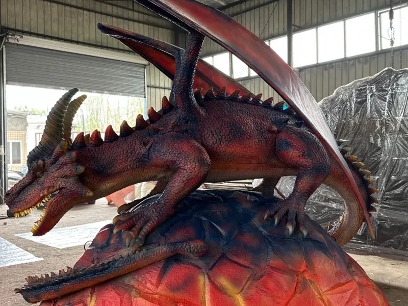 Dragón animatrónico