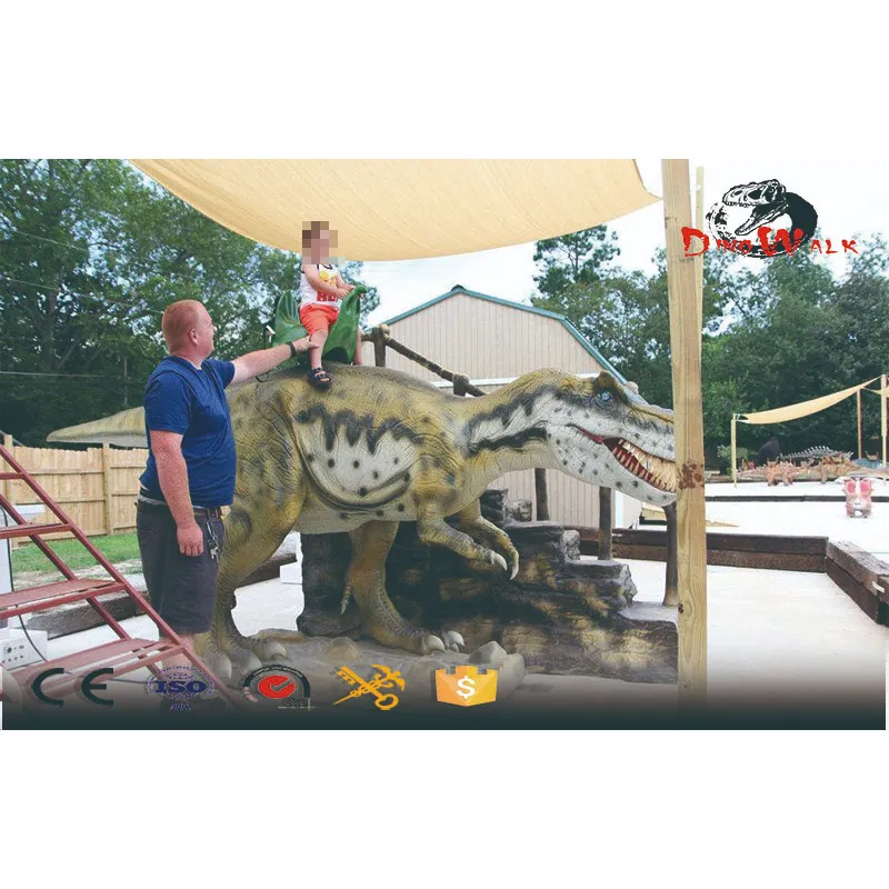 Парк развлечений T-Rex Dinosaur Ride для развлечения