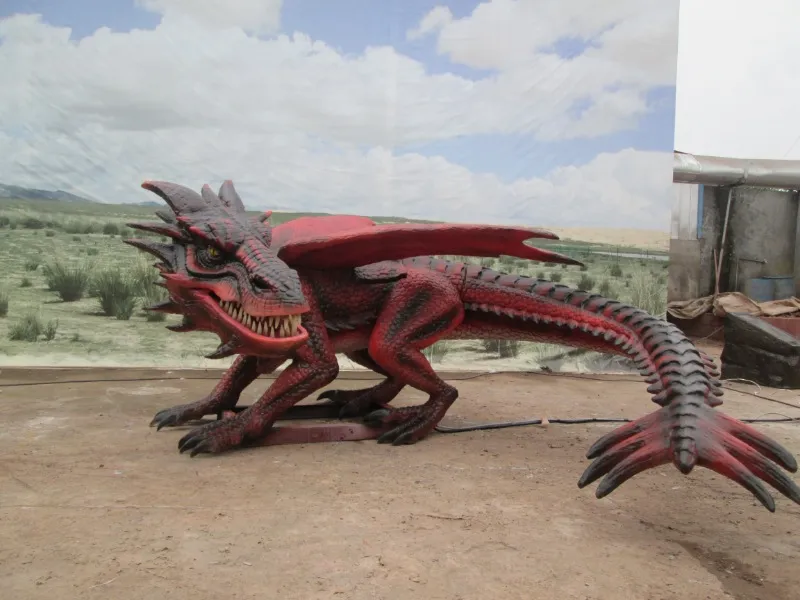 Dragón animatrónico