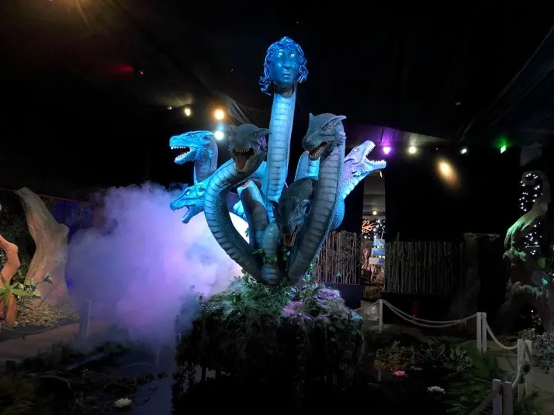 Dragón animatrónico