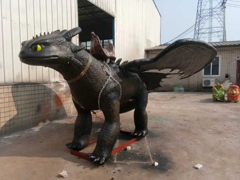 Dragón animatrónico