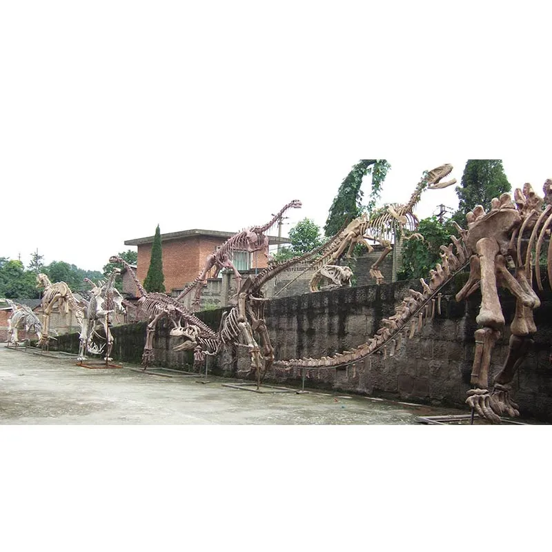 Réplica fósil de dinosaurio de fibra de vidrio a la venta