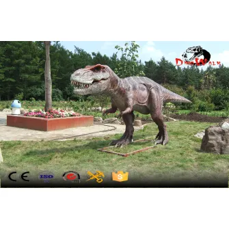 Привлекательная модель динозавра для наружного показа размером с T-Rex medeium