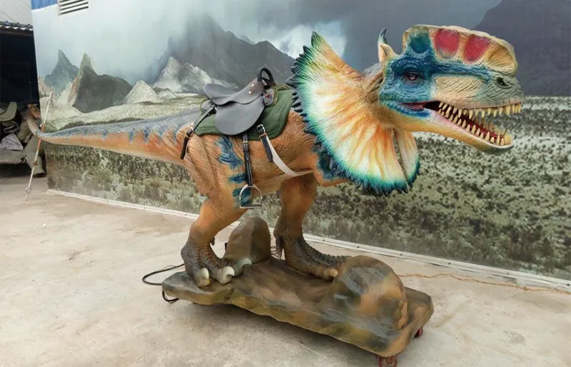 Paseos mecánicos de dinosaurios calientes dilophosaurus a la venta