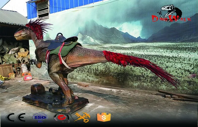 Rapaz de dinosaurio animatrónico de alta calidad