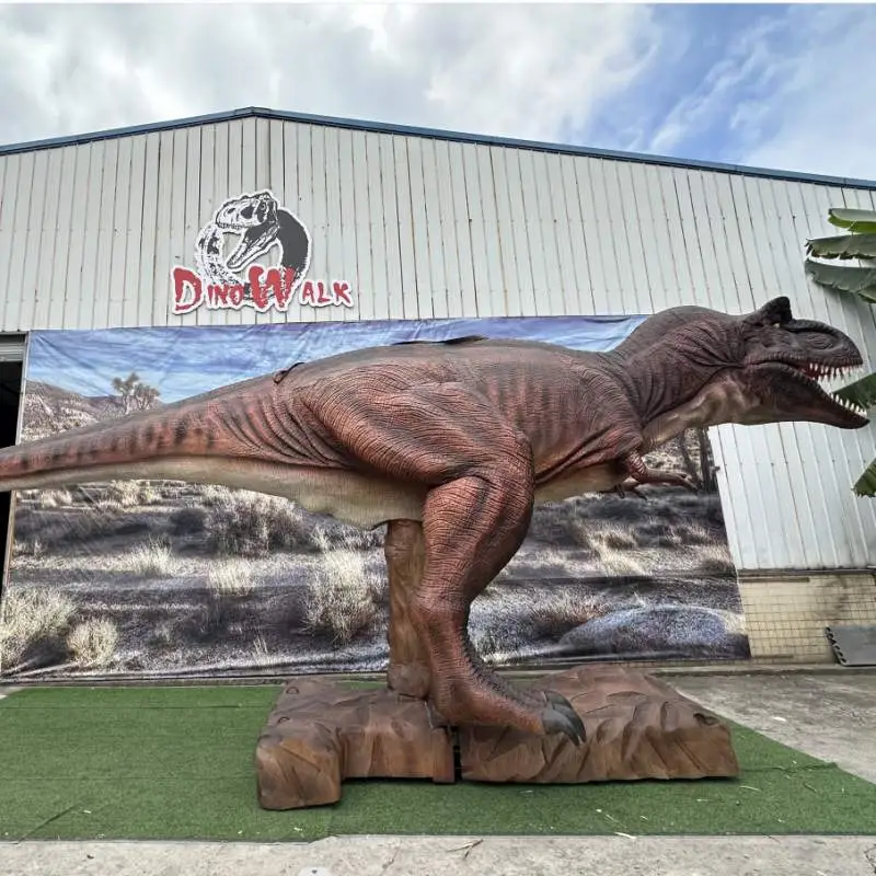 Modelo de dinosaurio T-Rex animatrónico con control remoto andante