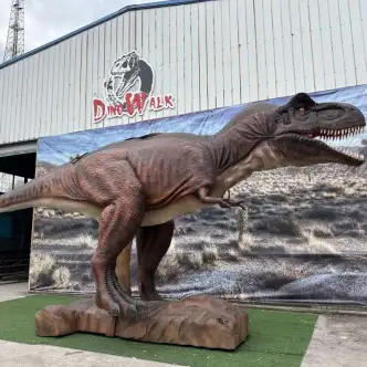 Modelo de dinosaurio T-Rex animatrónico con control remoto andante