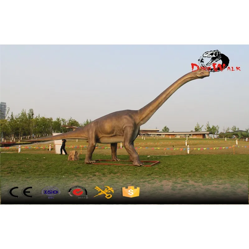 dinosaurio grande animatrónico de suministro directo de fábrica atractivo al aire libre