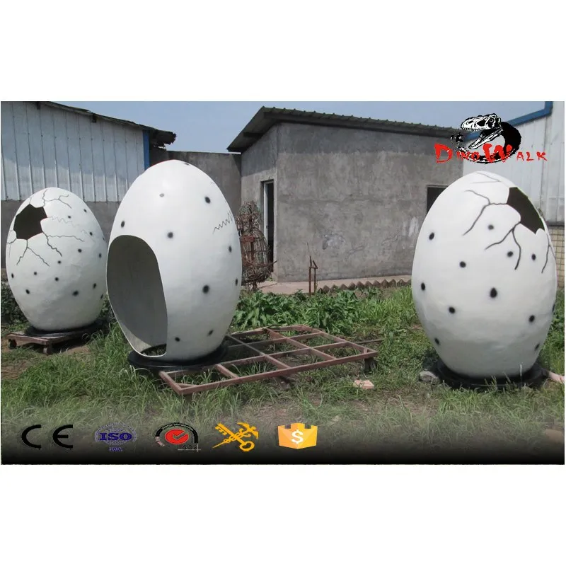 Huevos de dinosaurio de 3 piezas para sesión de fotos