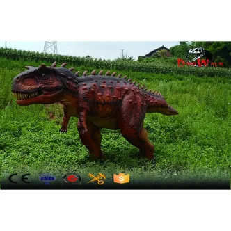 proyecto parque de atracciones realista animatrónico Carnotaurus