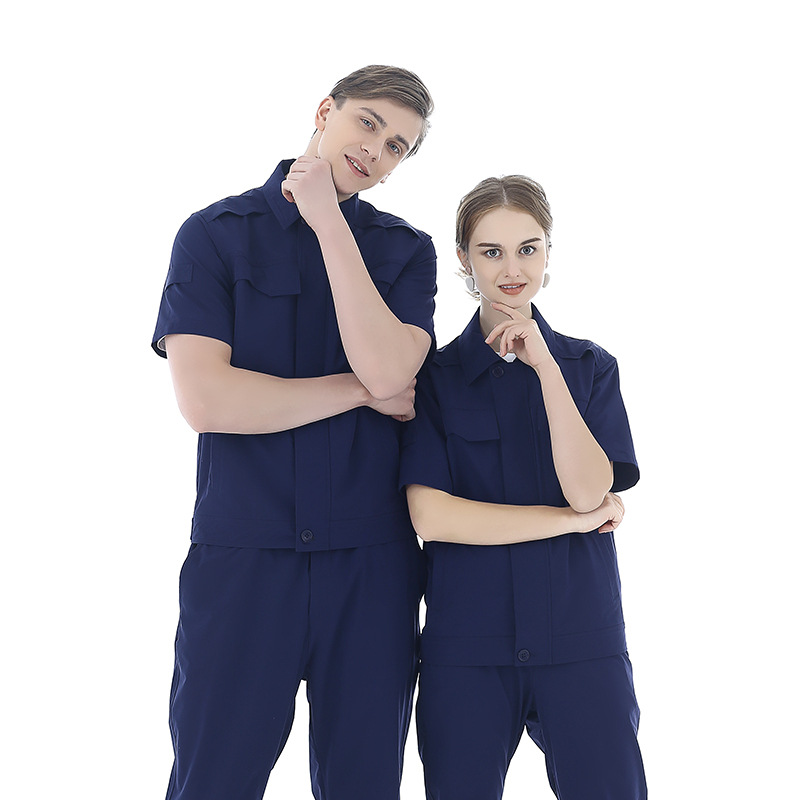 Quick Dry Short Sleeve Work Uniform