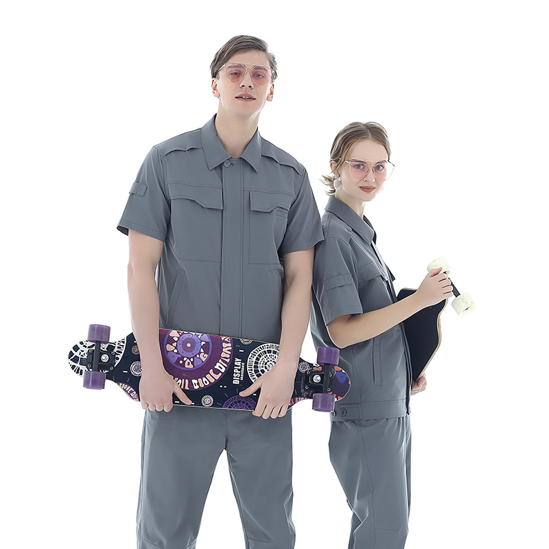 Summer Quick Dry Short Sleeve Work Uniform