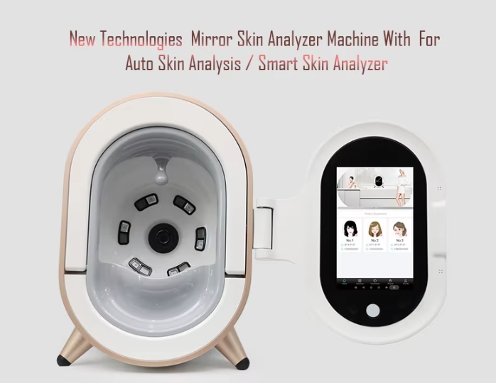 Skin Test Using Automati Smart Facial Test Skin Analysis Machine