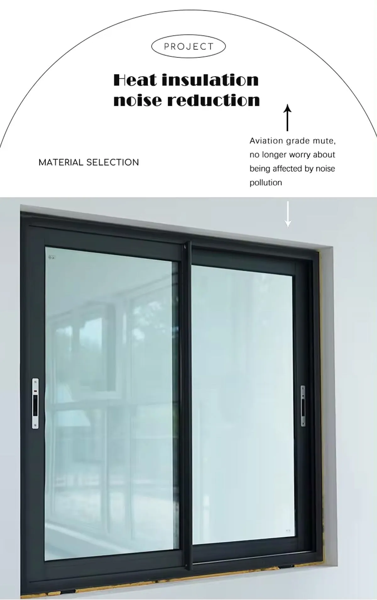 Architectural Aluminum Sliding Windows - Elevate Your Space