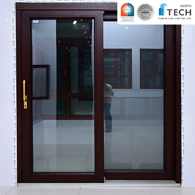 Premium Aluminum Clad Wood Sliding Doors - Exceptional Insulation, Soundproofing, and Space Efficiency