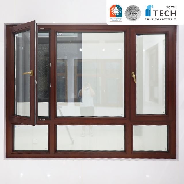 Premium Aluminum-Clad Wood Sliding Windows - Unmatched Insulation and Soundproofing in a System Window Solution