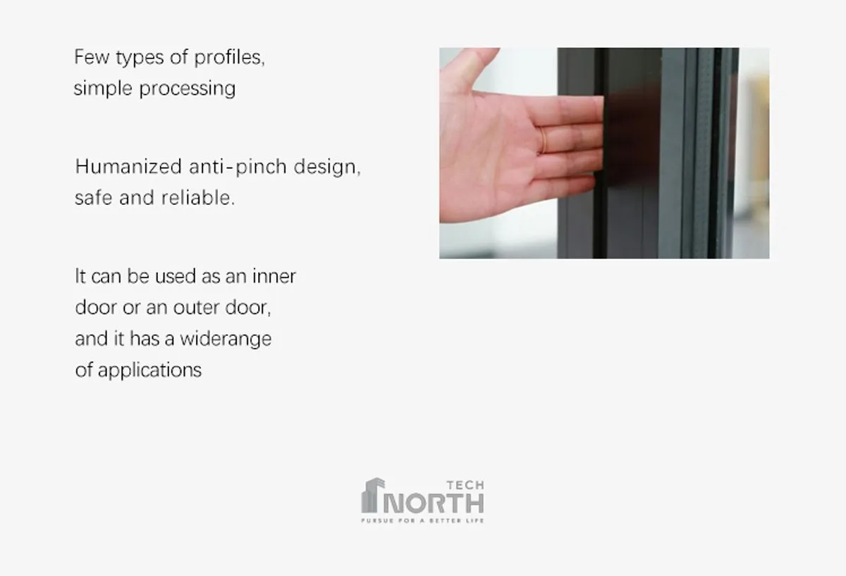 Efficient Aluminum Folding Doors - Superior Insulation, Soundproofing, and Space-Saving Design