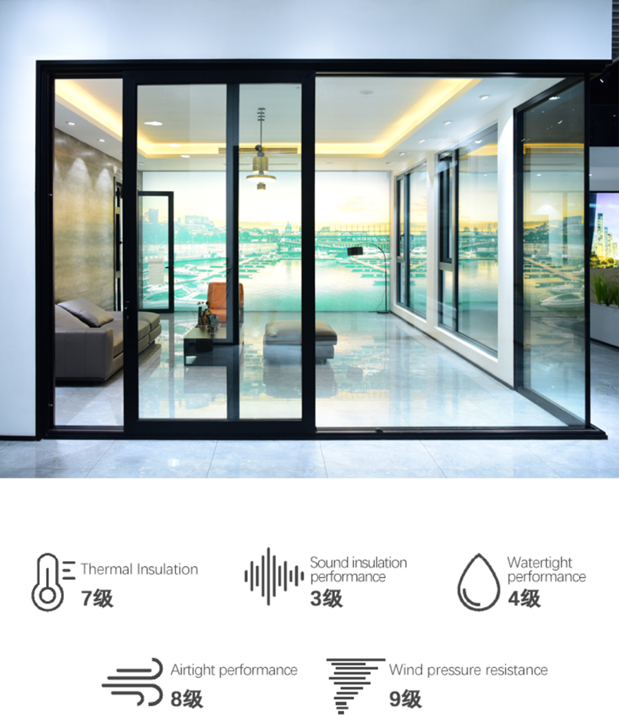 Premium Lift and Sliding Doors - Unmatched Insulation and Soundproofing in a System Window Solution