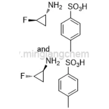 (1R,2R)-2-fluorocyclo- propanamine 4-methylbenzenesulfonate and (1S,2S)-2-fluorocyclo- propanamine 4-methylbenzenesulfonate