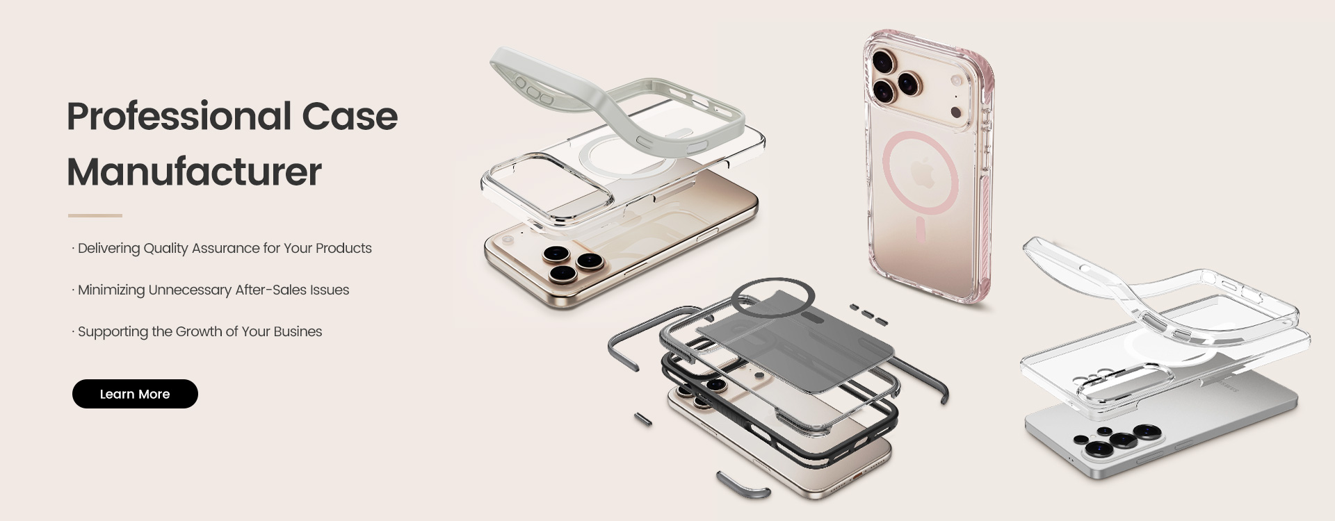 i phone 15 pro max case Maison de Sabre Leather Phone Case (iPhone 15 Pro Max)