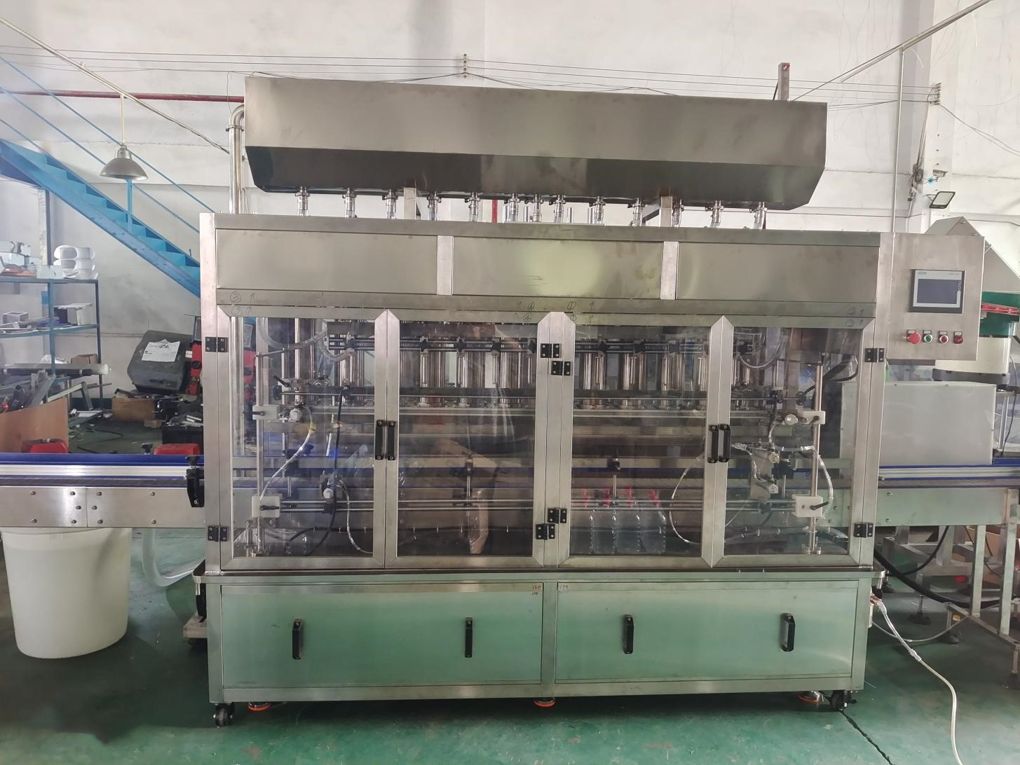 AZONE MACHINERY--Factory for Automatic 12 head edible oil fill line